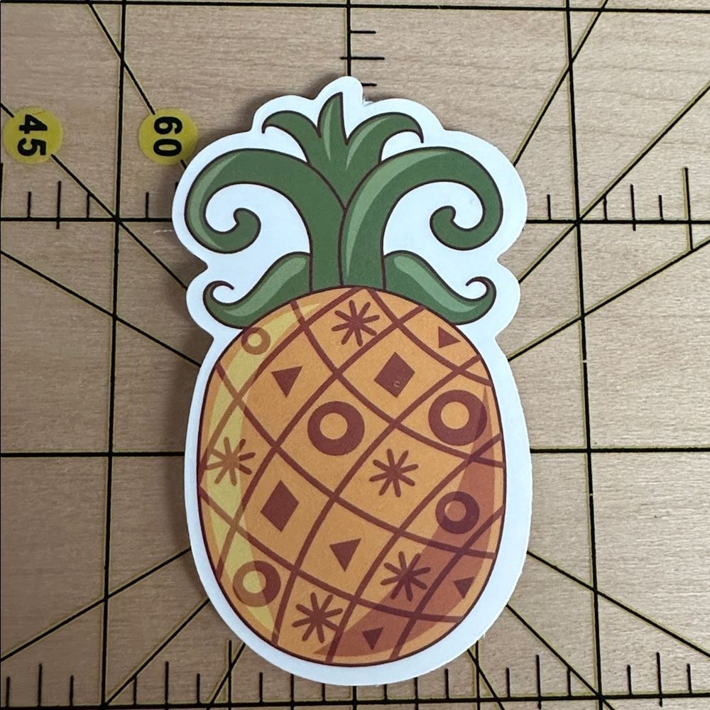 💜13/$13 +Bundle Sticker Sale| Pineapple Fruit Waterproof Sticker